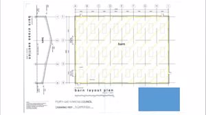 Barn layout plan- click for photo gallery